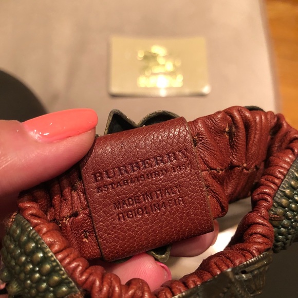 Burberry bracelet.   Worn once ! ! ! ! - Picture 6 of 7